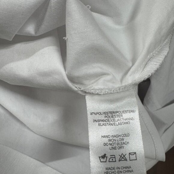 NWT Anthropologie Bell-Sleeve Poplin Buttondown Top by ISLA MAUDE - Picture 6 of 6